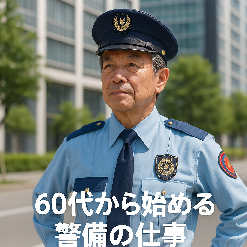 警備業界で60代が採用される理由 未経験からの転職と無理なく働ける仕事