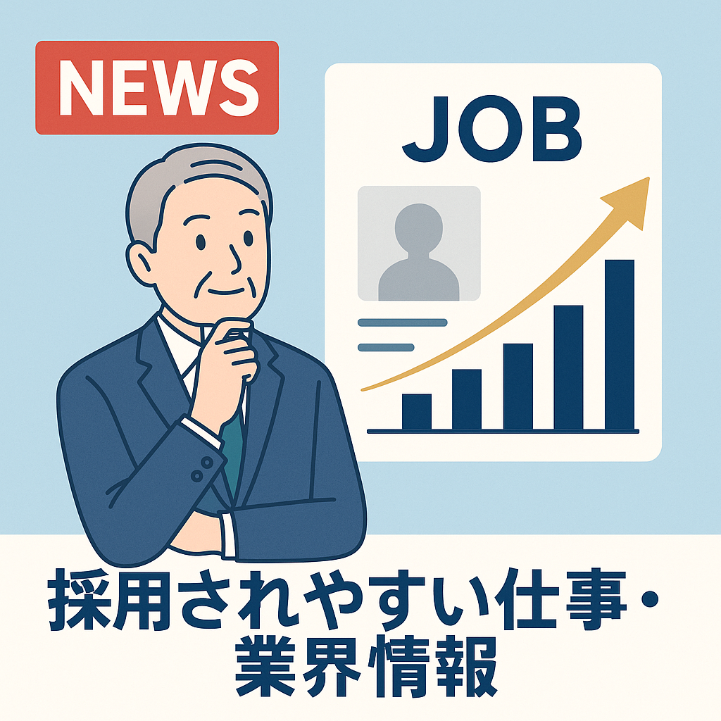 50代・60代が採用されやすい職種や求人情報を専門家が解説。警備・医療事務・介護などシニア歓迎の仕事や、最新の業界ニュース・採用動向も紹介します。